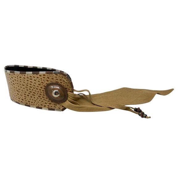 Vintage Sipra‎ Womens Western Bohemian Fashion Waist Belt Tie Size M-L Cowgirl